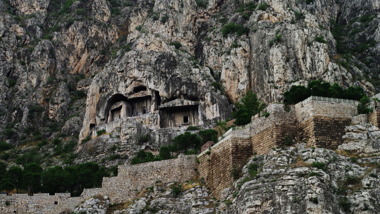 Amasya Kral Kaya Mezarları Ancient City