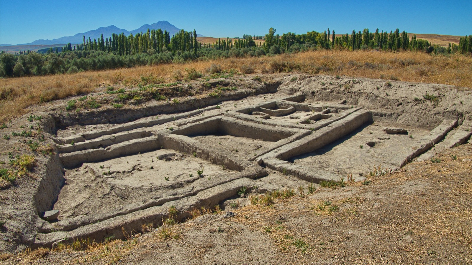 Aşıklı Mound — Kerpiç evler